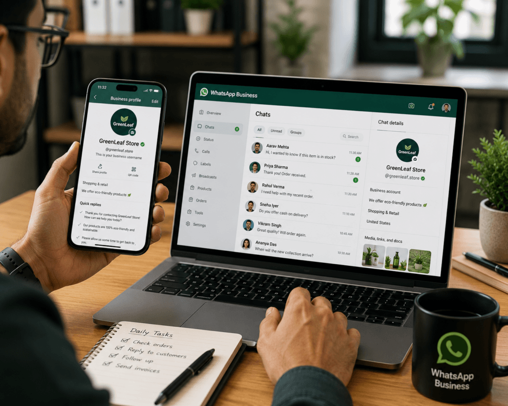 how to reserve WhatsApp username