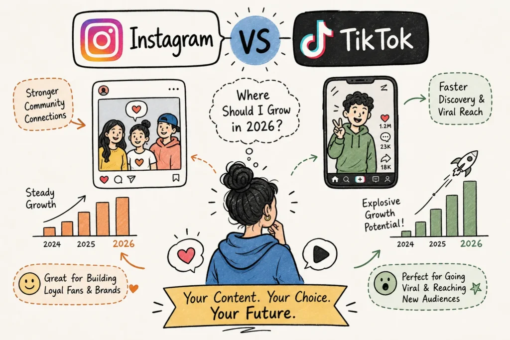 instagram vs tiktok for content creators in the us