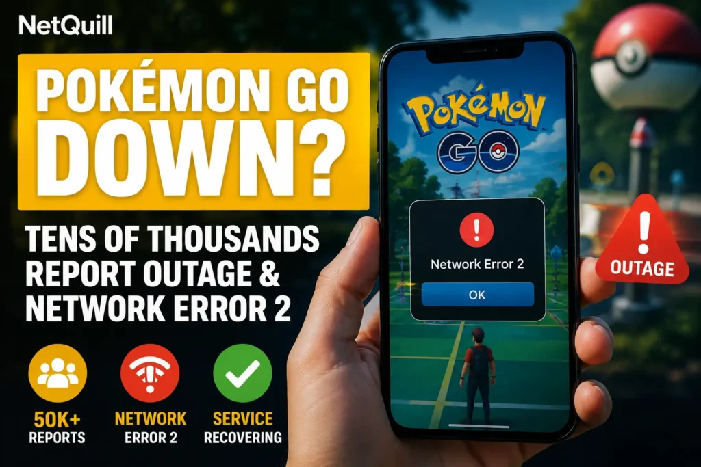 Pokemon GO down